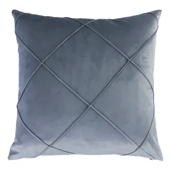 COJIN VELVET 45X45 DRAPEADO GRIS PLOMO_7702997585968